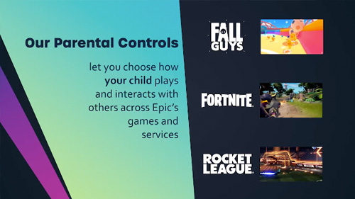 Página de seguridad de Epic Games